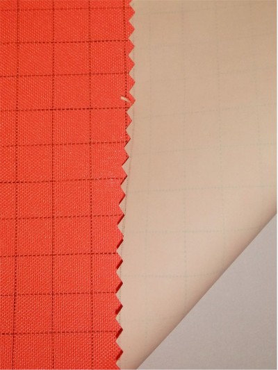 XX-FSSY/YULG  FR anti-static coating oxford fabric 300D*300D 200GSM 側面照